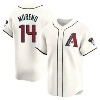 Men's Limited White Gabriel Moreno Arizona Diamondbacks Home Jersey