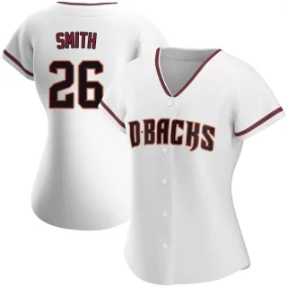 Women's Authentic White Pavin Smith Arizona Diamondbacks Home Jersey