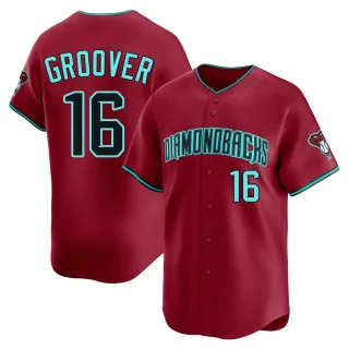 Youth Limited Red LuJames Groover Arizona Diamondbacks Alternate Jersey